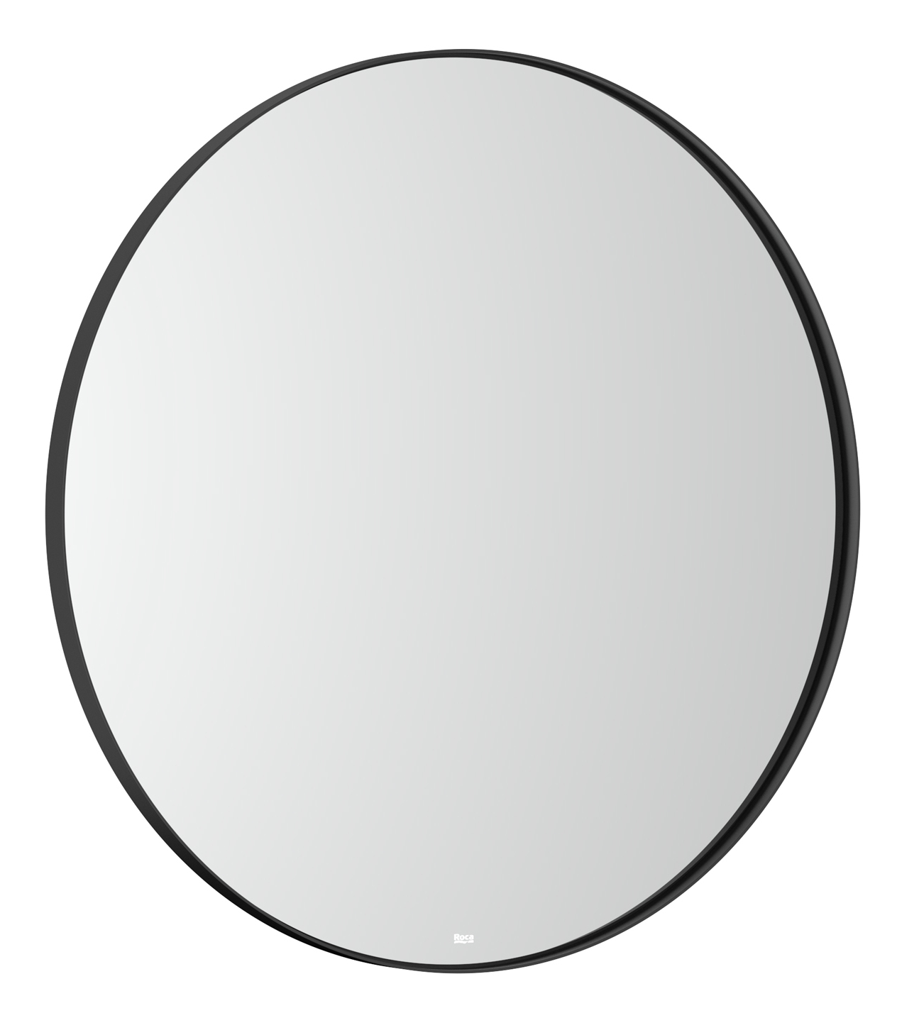 Roca Luna Spiegel 60x60 cm rund mit Beleuchtung schwarz A812425000