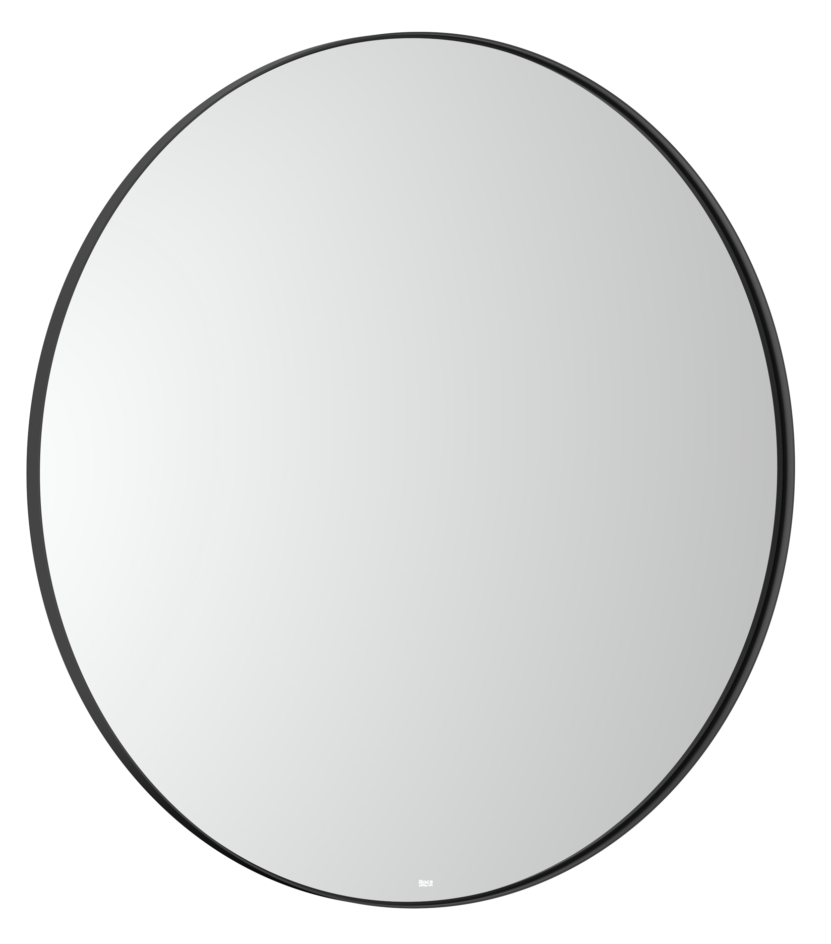 Roca Luna Spiegel 80x80 cm rund mit Beleuchtung schwarz A812426000