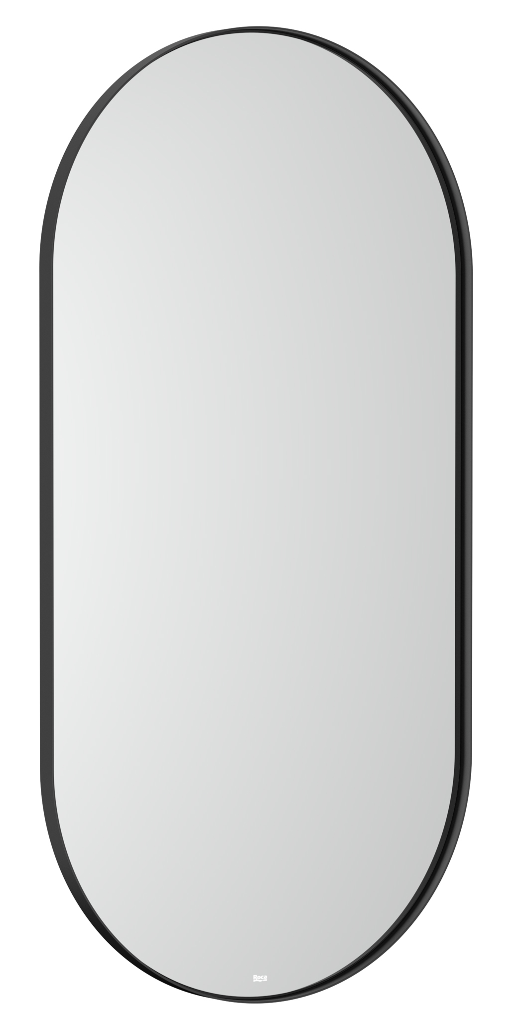 Roca Luna Spiegel 45x90 cm oval mit Beleuchtung schwarz A812428000