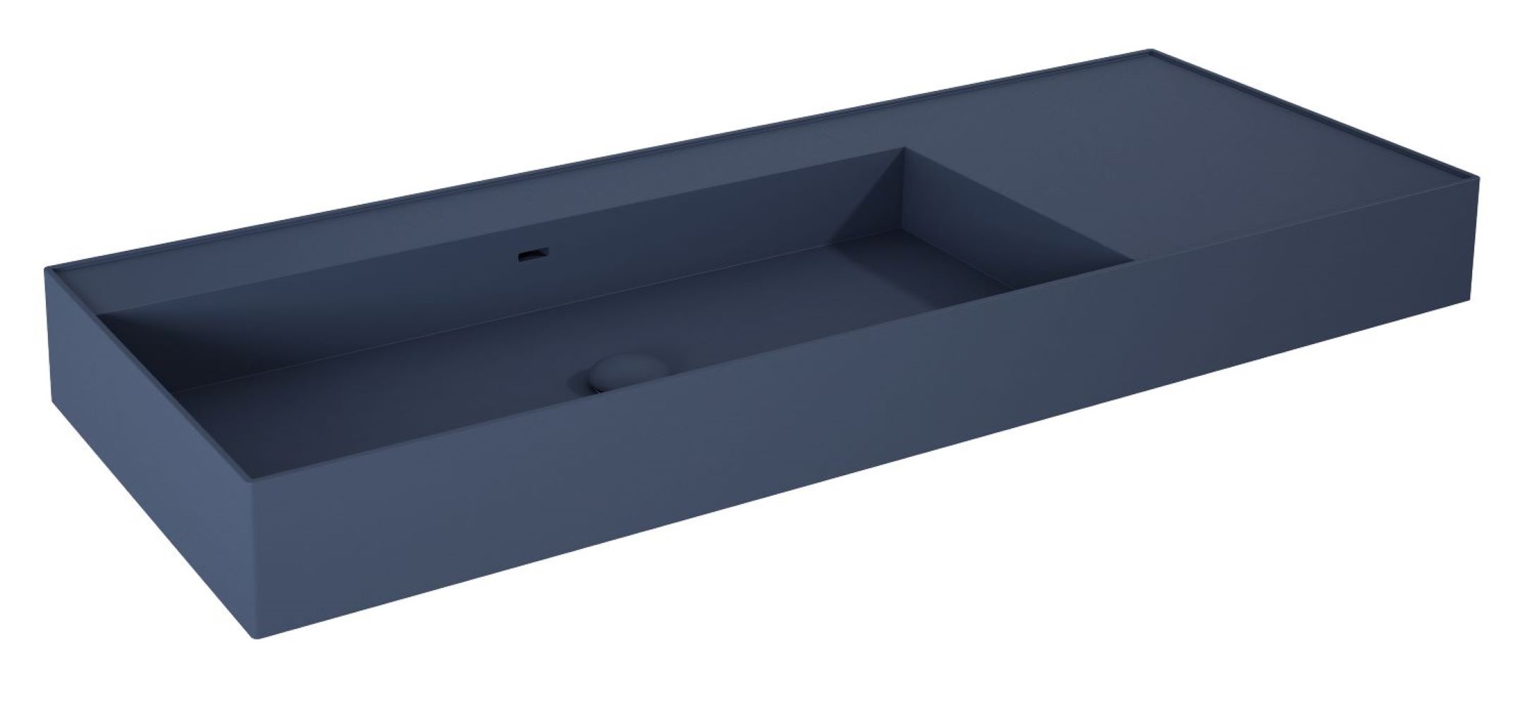 Elita Level Waschbecken 120.5x45.5 cm rechteckig Klassisch blau RE041461197030