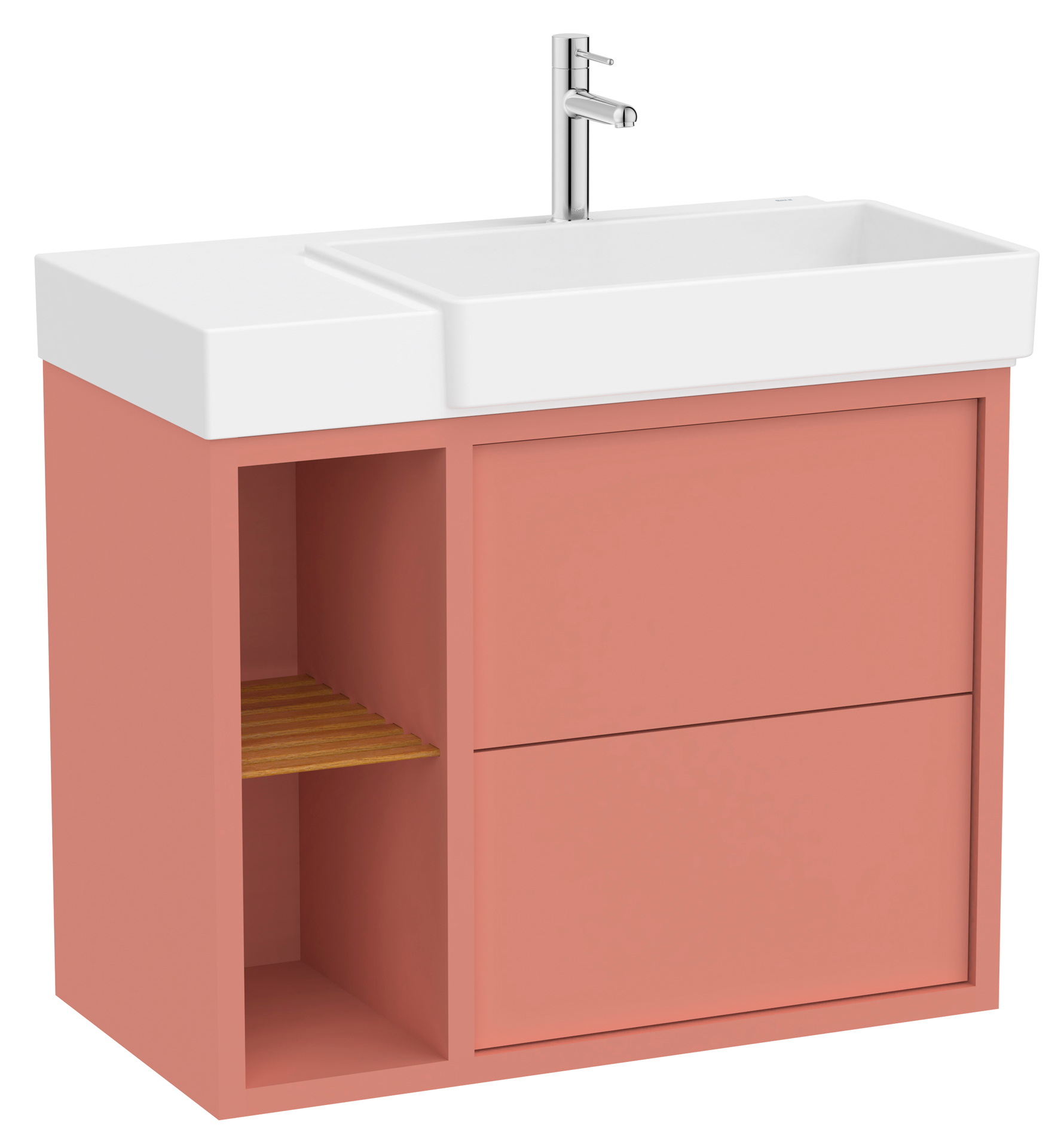 Roca Tura Waschbecken mit Unterschrank 80 cm A852027560