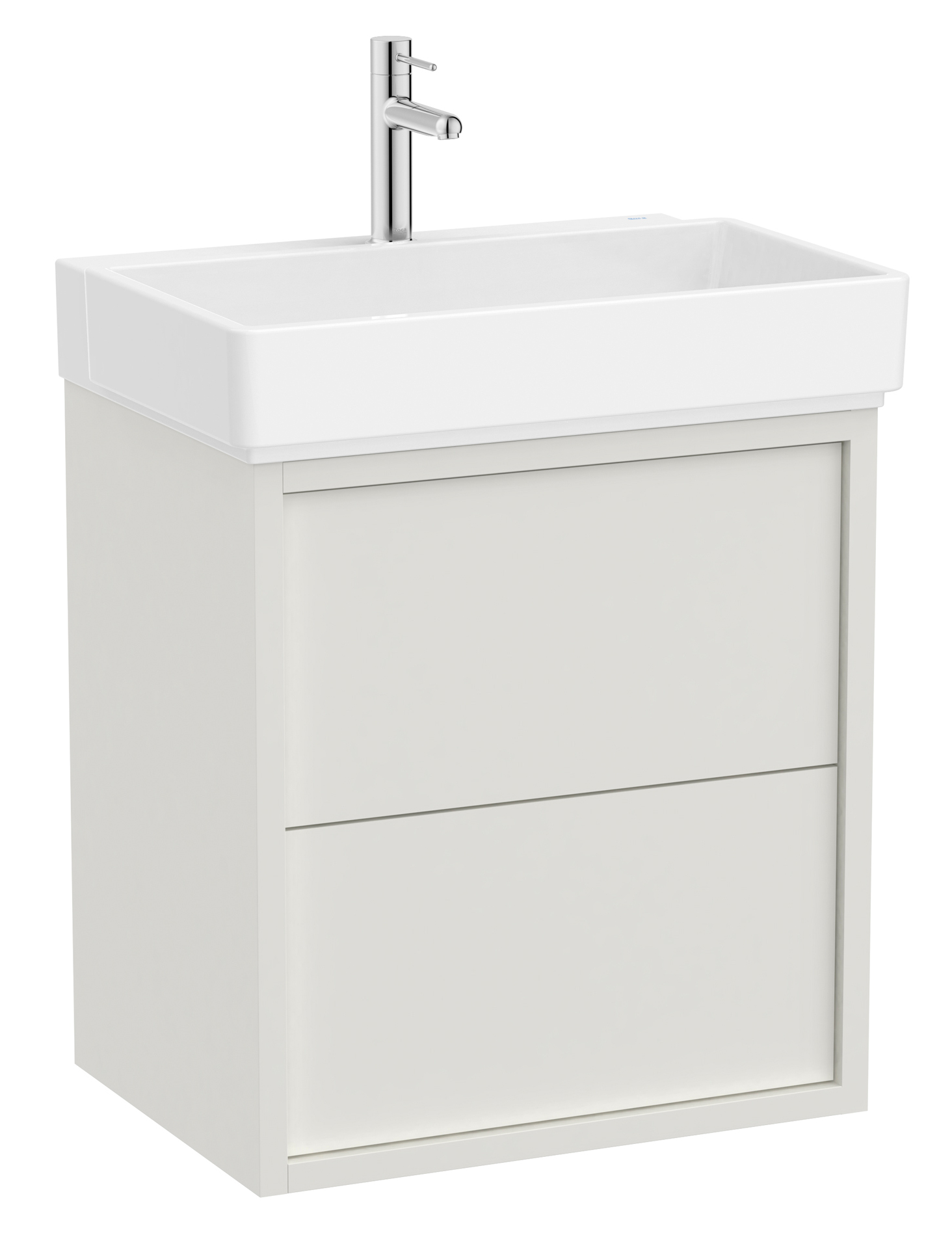 Roca Tura Waschbecken mit Unterschrank 60 cm weiß A852026558