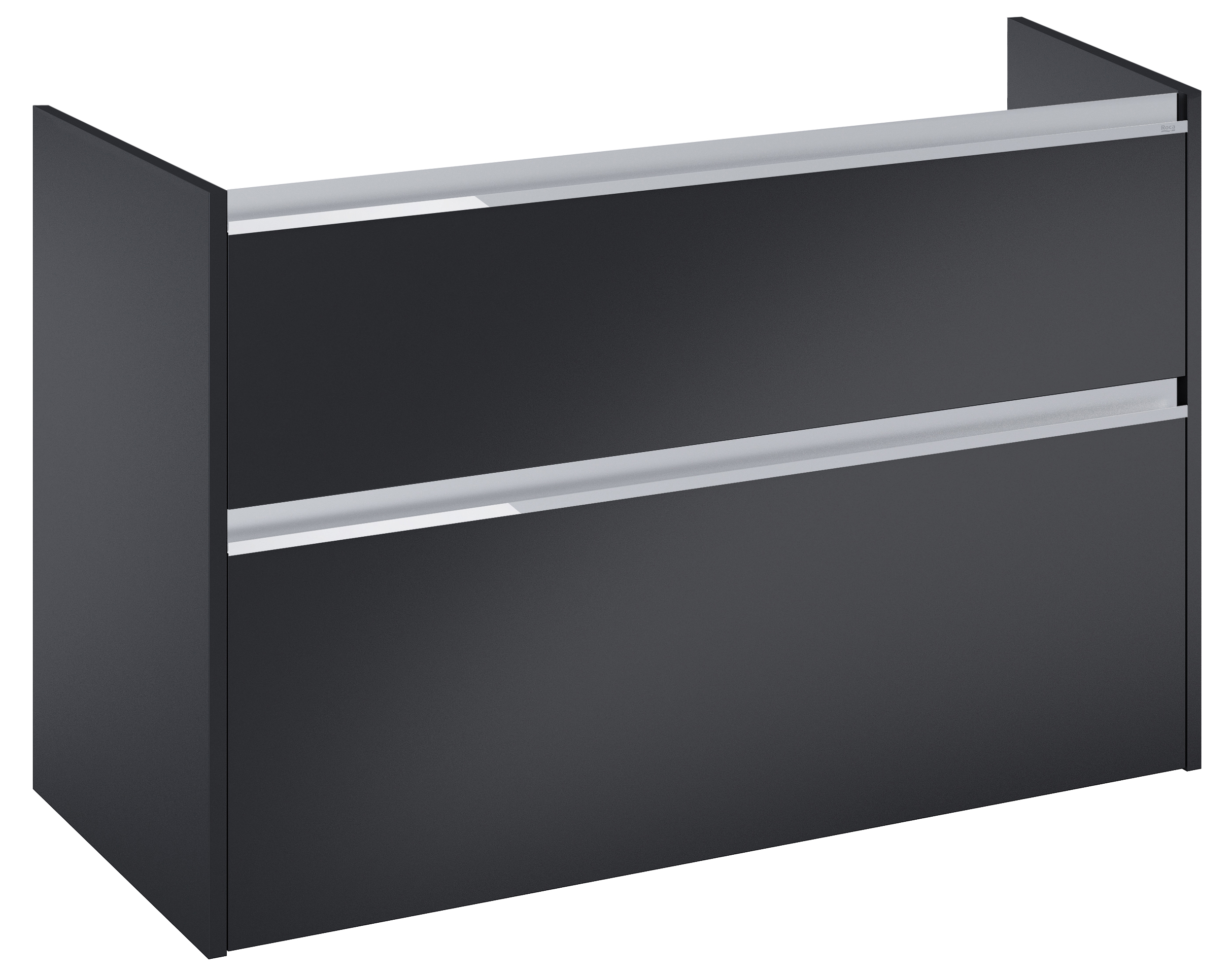 Roca Gap Pro Kabinett 98.5x46x66.3 cm Unterschrank hängend schwarz A857901532