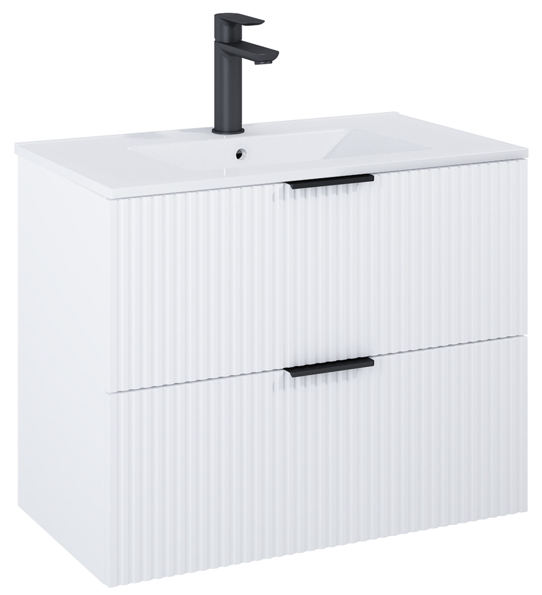 Roca Reef Kabinett 80x45x63.5 cm Unterschrank hängend weiß A857955529