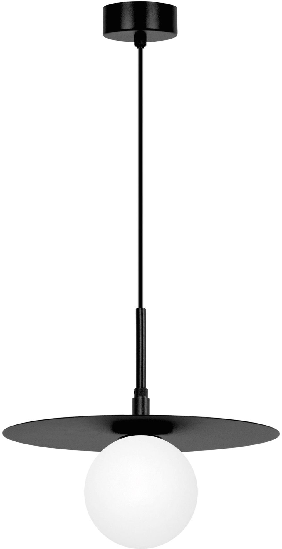 Kaja Sante Pendelleuchte 1x10 W weiß-schwarz K-5371