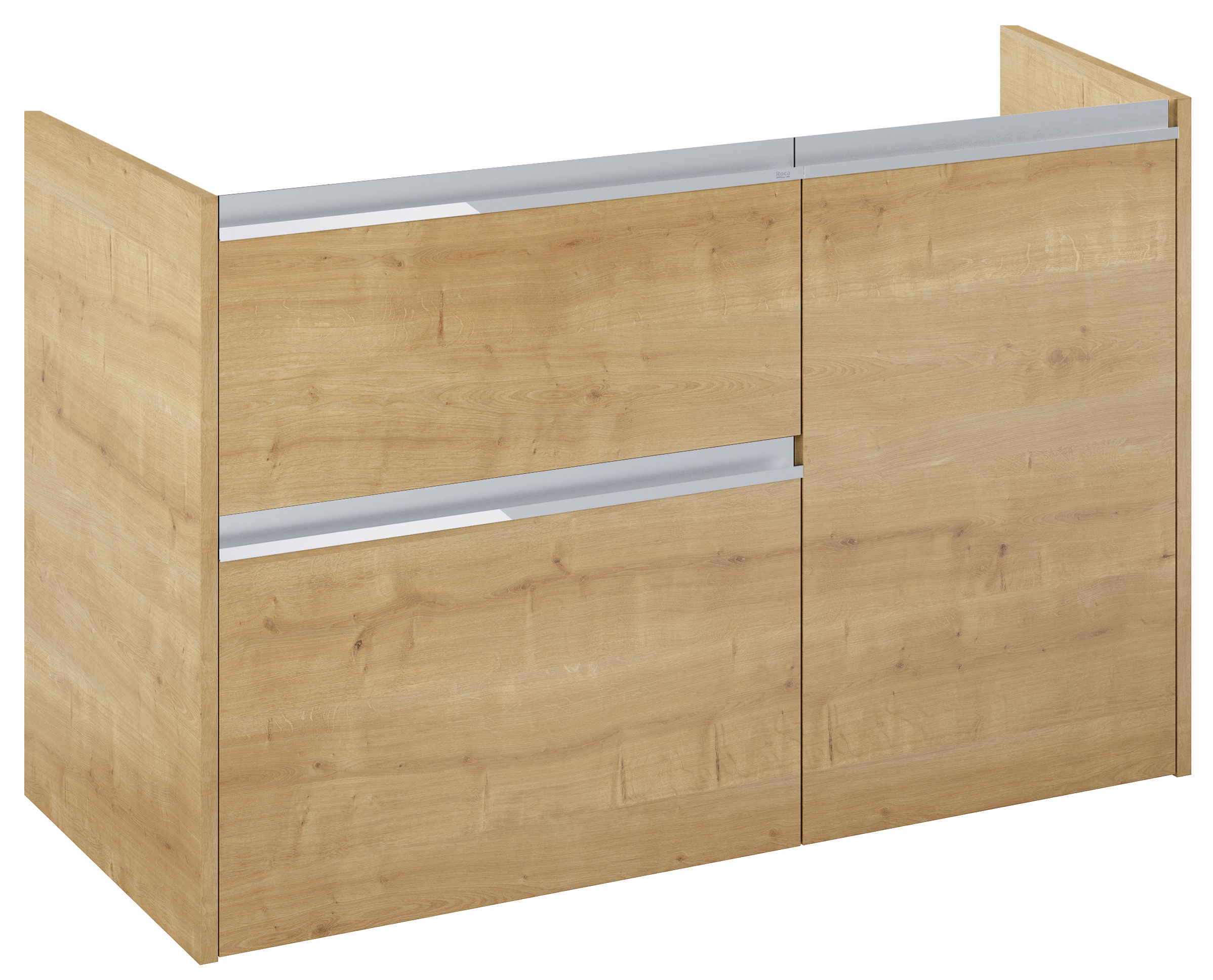 Roca Gap Pro Kabinett 98.5x45.1x63.5 cm Unterschrank hängend eiche A857904464