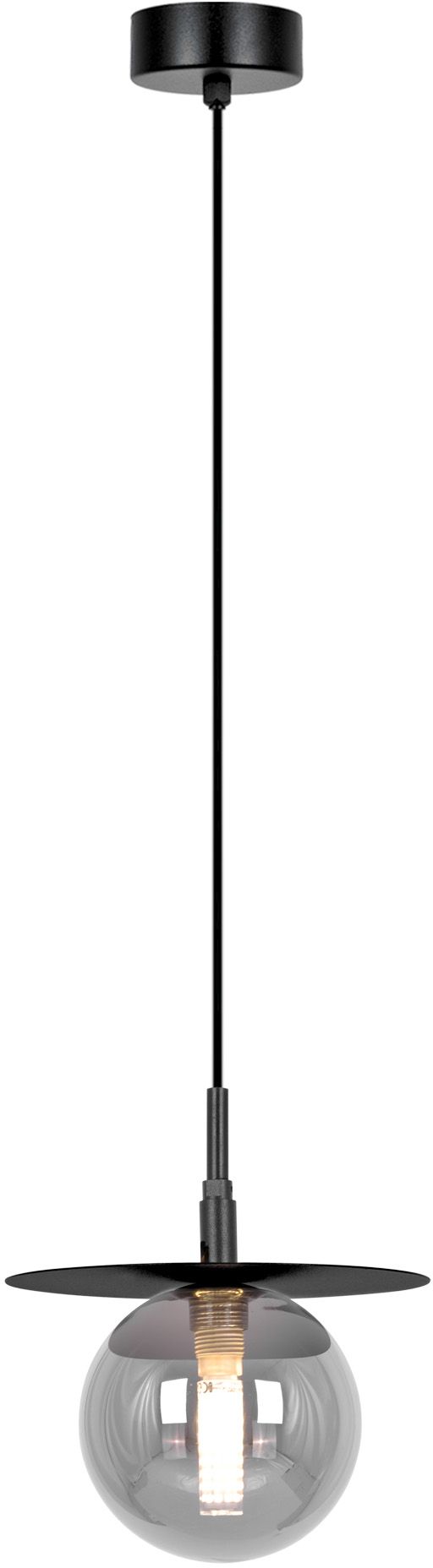 Kaja Fermi Pendelleuchte 1x10 W schwarz-graphit K-5380