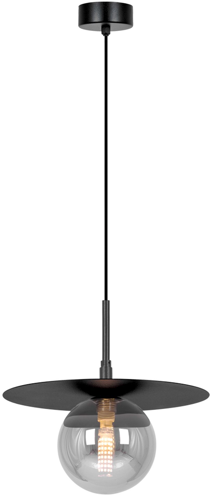 Kaja Fermi Pendelleuchte 1x10 W schwarz-graphit K-5381