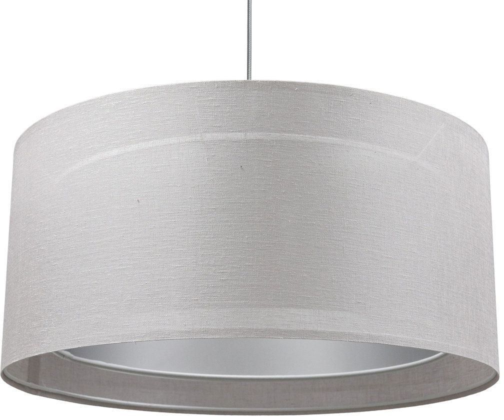 BPS Koncept Duo len light Pendelleuchte 1x60 W grau/aschfarben-silber 0MGO-003-50