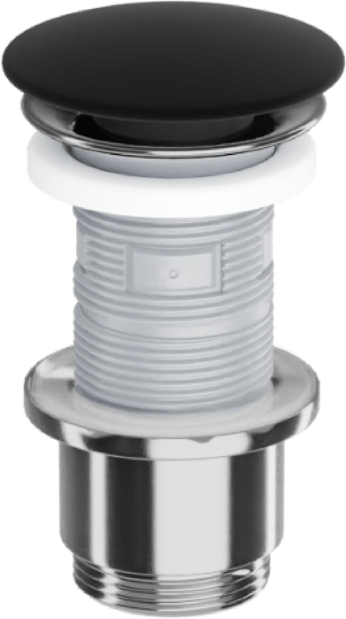 Excellent Design Waschbeckenstöpsel chrom-schwarz ARIN.1485.K.01.BLMCR