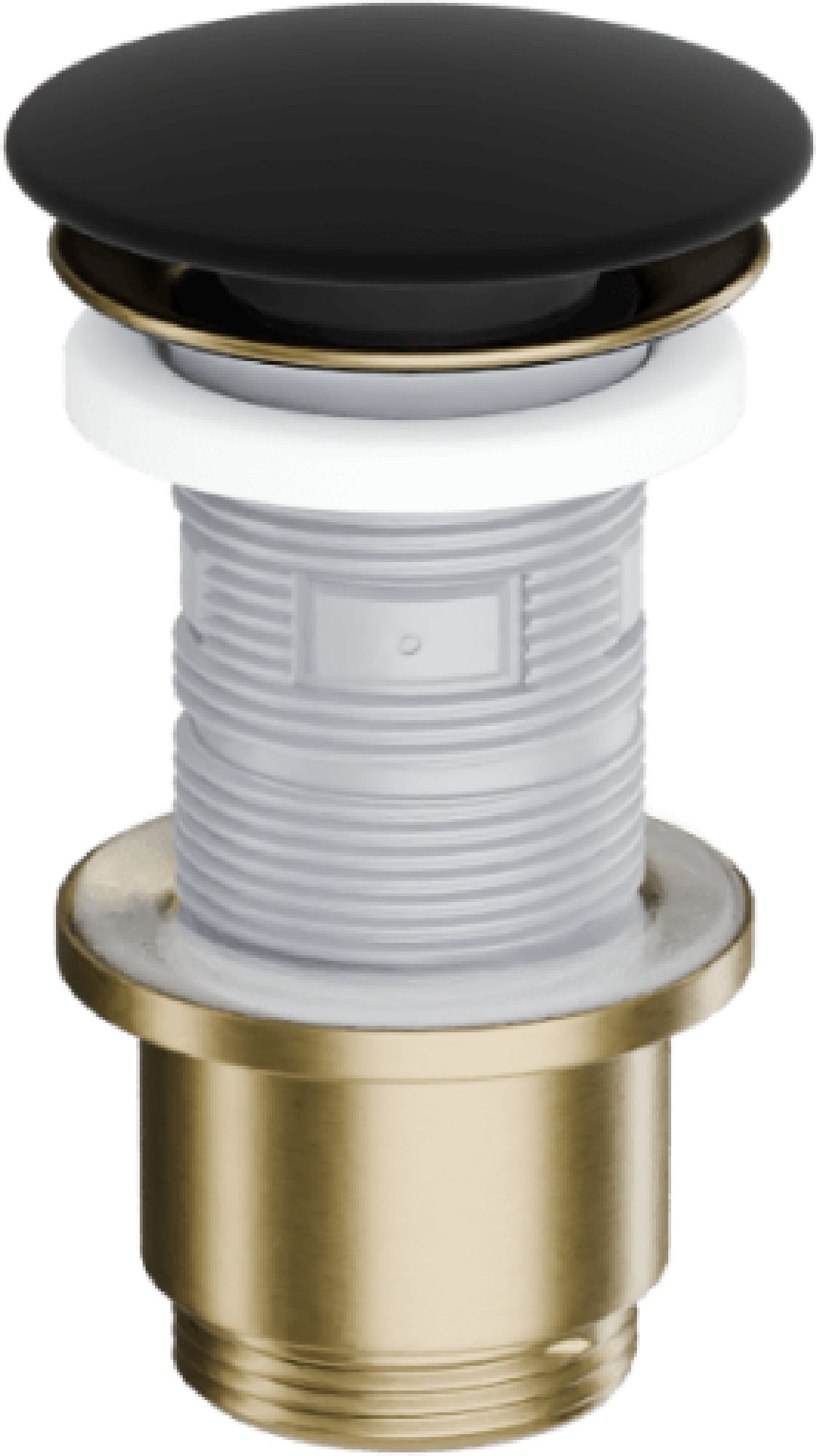 Excellent Design Waschbeckenstöpsel schwarz-gold ARIN.1485.K.01.BLMGB