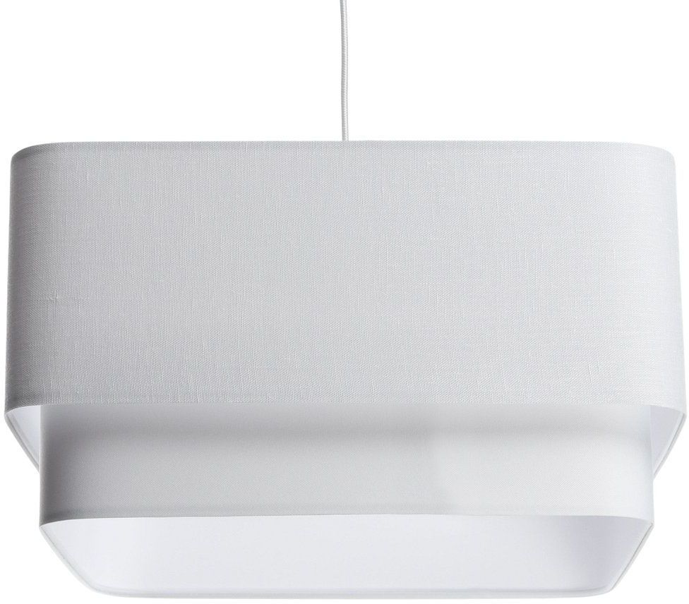 BPS Koncept Kwadro duo Pendelleuchte 1x60 W weiß KWD-010