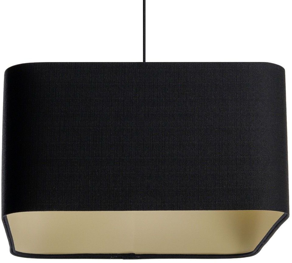 BPS Koncept Kwadro len light Pendelleuchte 1x60 W schwarz KW-005-40W20