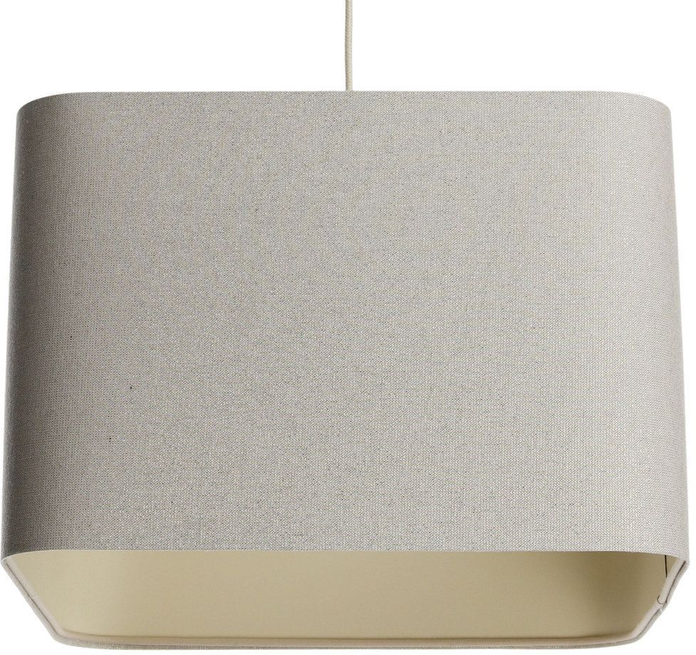 BPS Koncept Kwadro len light Pendelleuchte 1x60 W beige KW-007-40W30