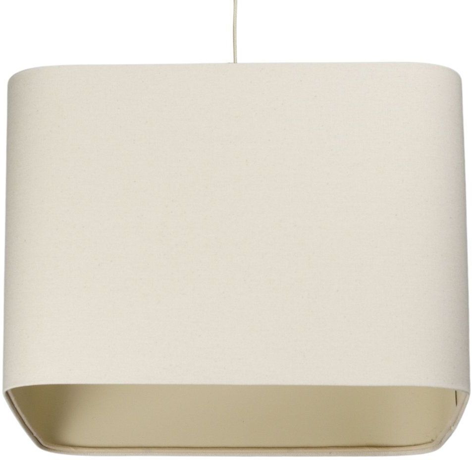BPS Koncept Kwadro len light Pendelleuchte 1x60 W beige KW-011-40W20