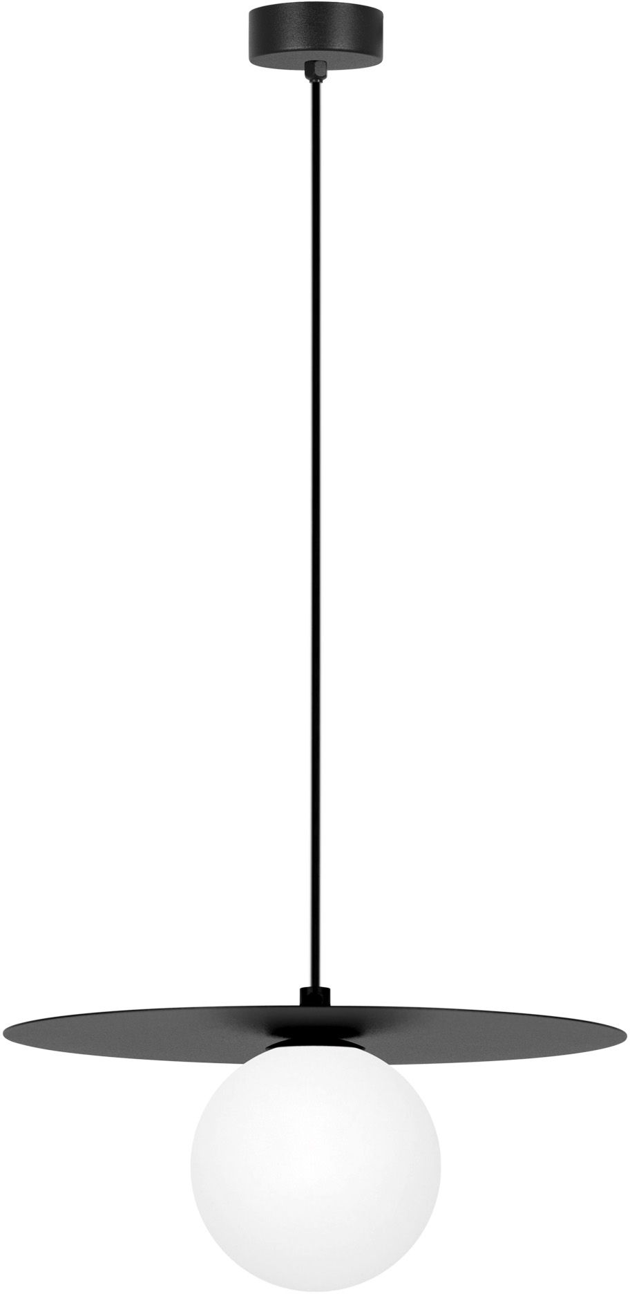 Kaja Robin Pendelleuchte 1x10 W weiß-schwarz K-5436