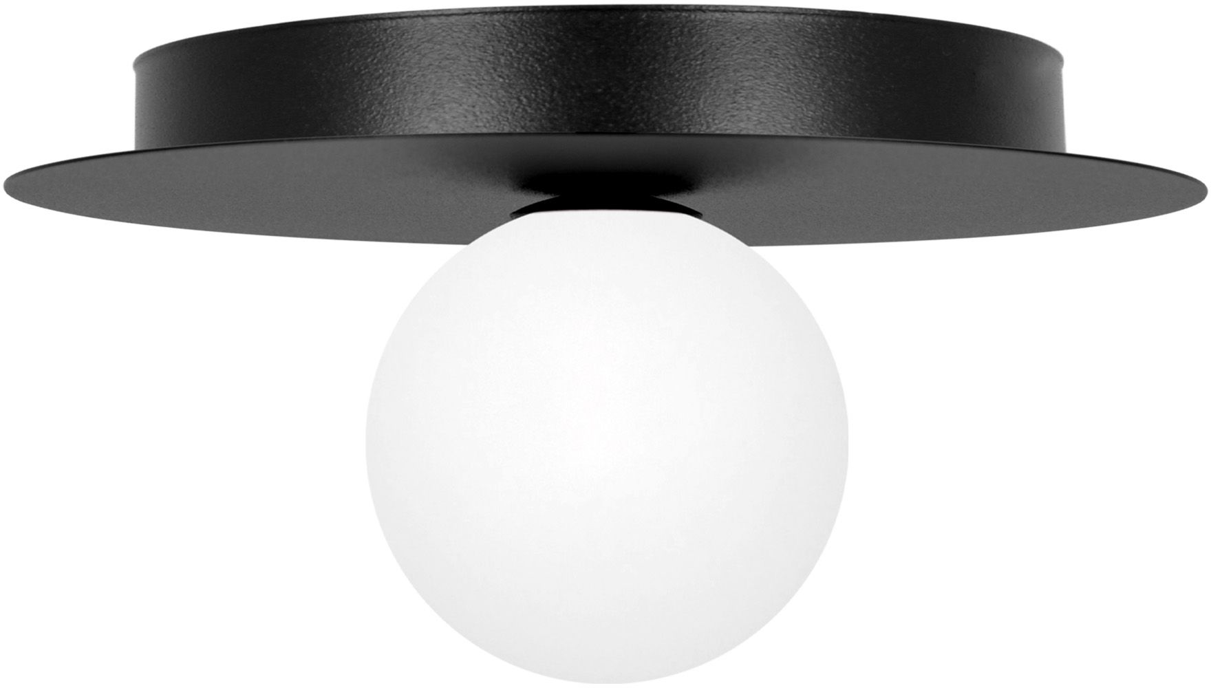 Kaja Robin Deckenlampe 1x10 W weiß-schwarz K-5438