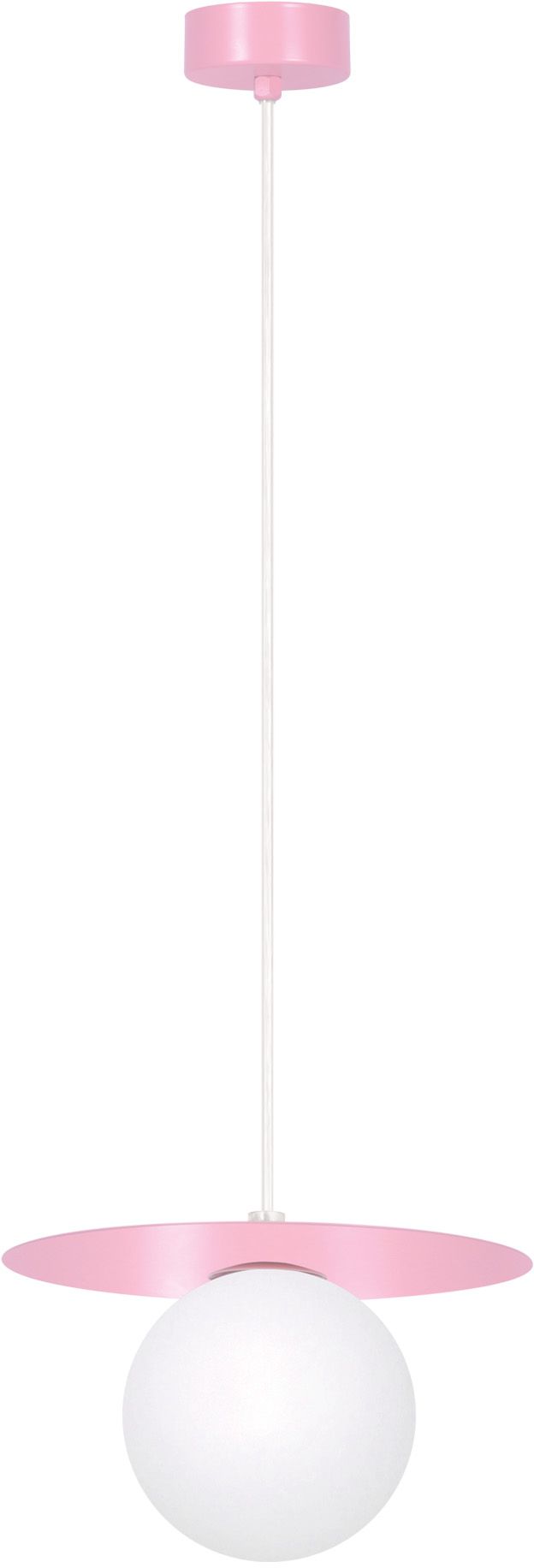 Kaja Robin Pendelleuchte 1x10 W weiß-rosa K-5440