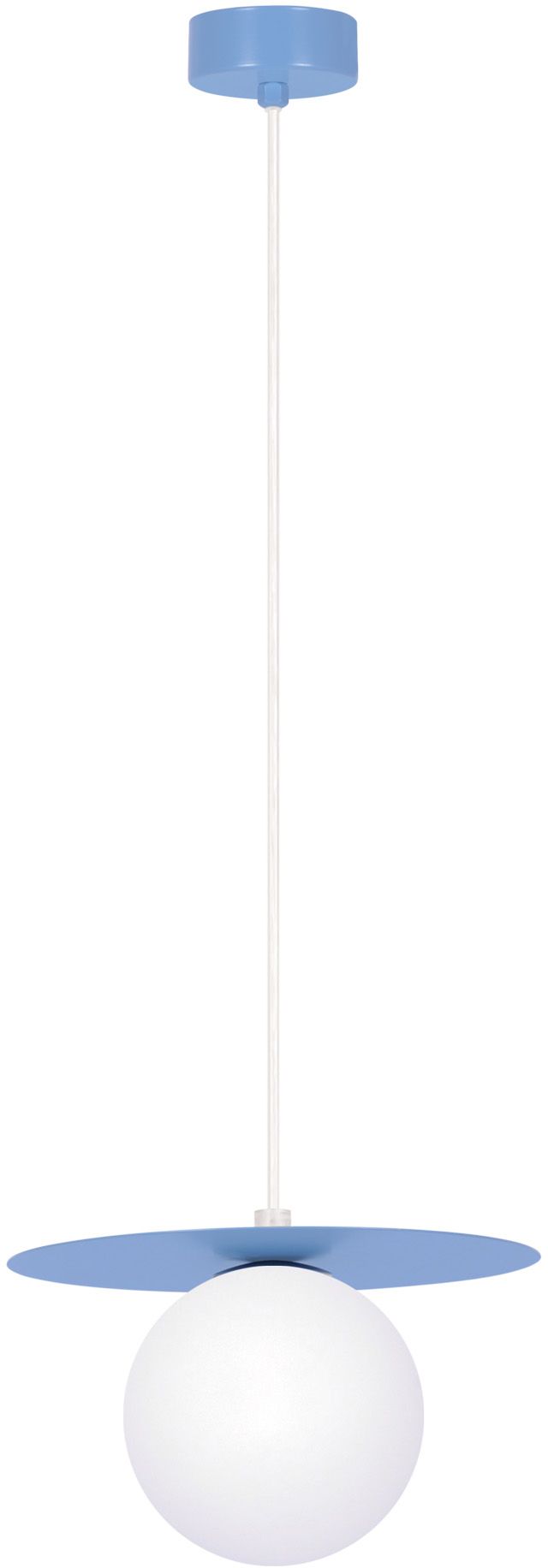 Kaja Robin Pendelleuchte 1x10 W weiß-blau K-5445