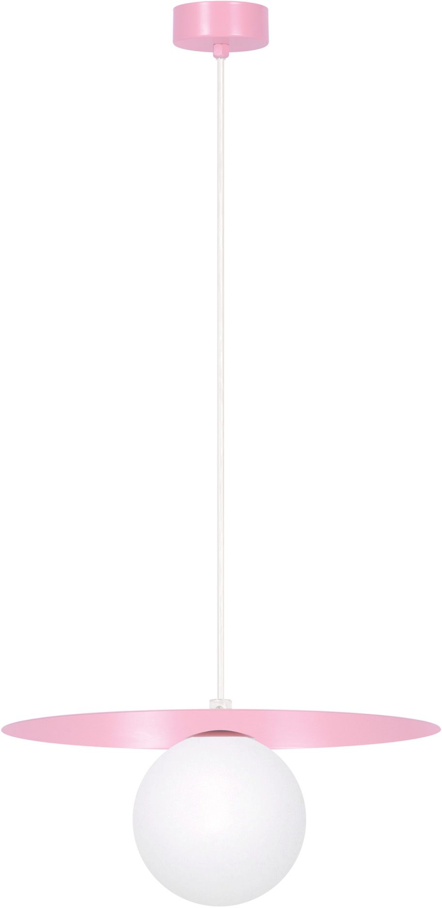 Kaja Robin Pendelleuchte 1x10 W weiß-rosa K-5441