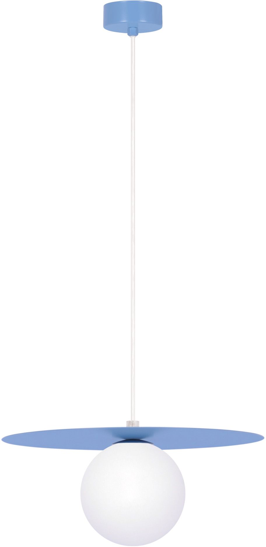 Kaja Robin Pendelleuchte 1x10 W weiß-blau K-5446
