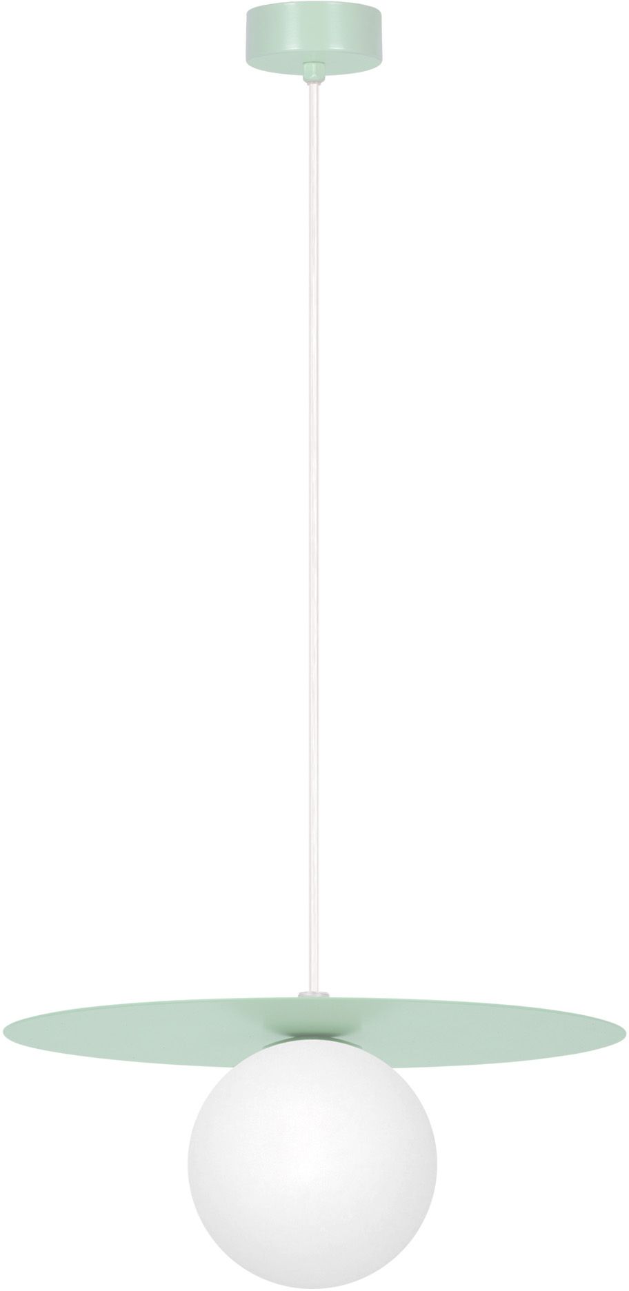 Kaja Robin Pendelleuchte 1x10 W weiß-minze K-5451