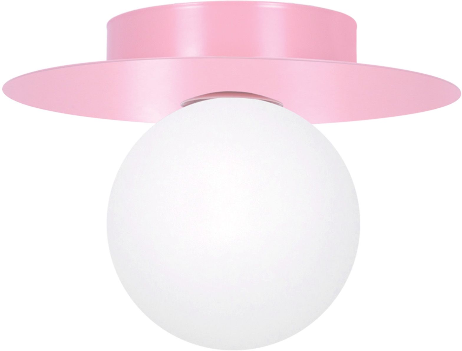 Kaja Robin Deckenlampe 1x10 W weiß-rosa K-5442