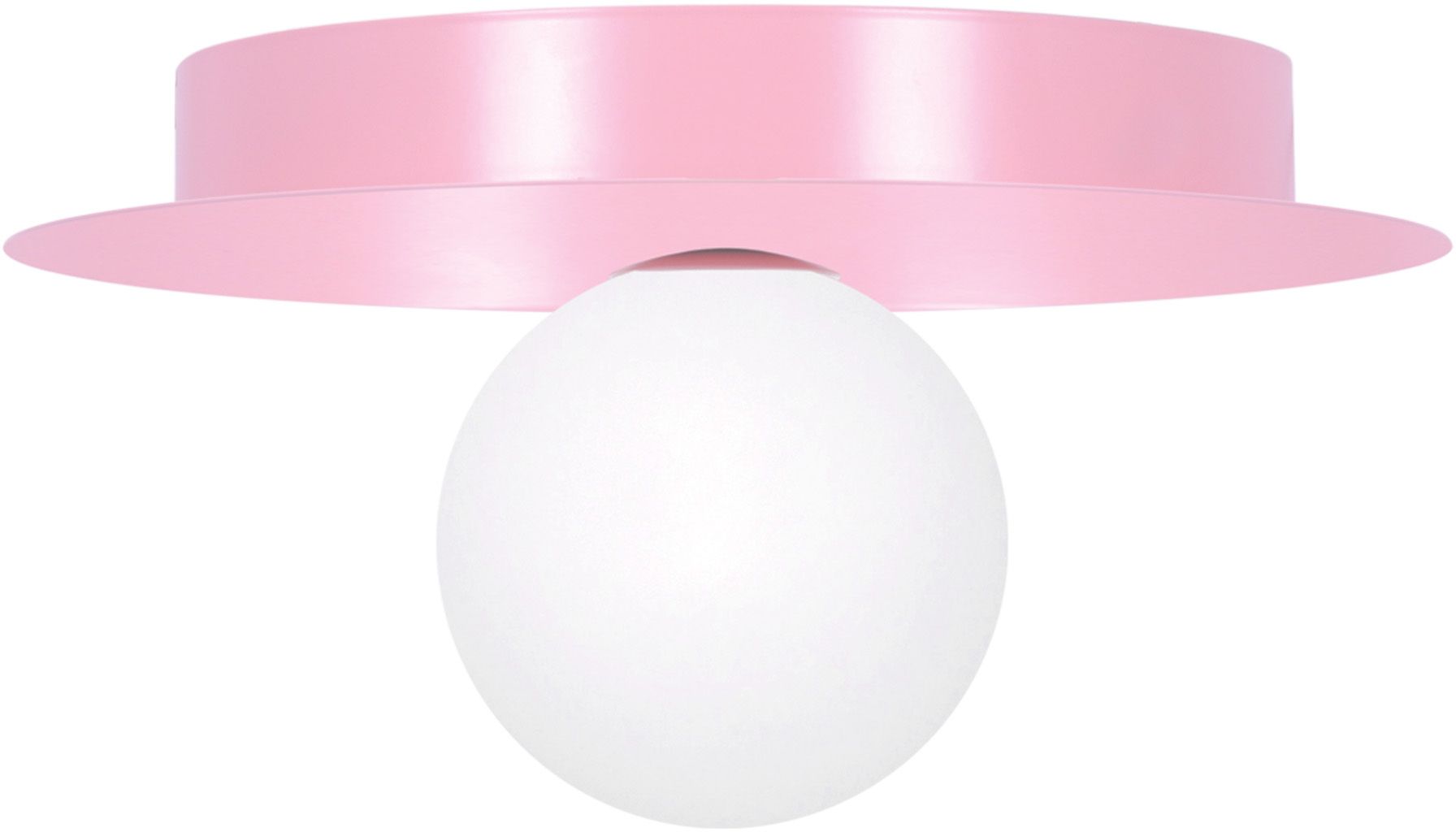 Kaja Robin Deckenlampe 1x10 W weiß-rosa K-5443
