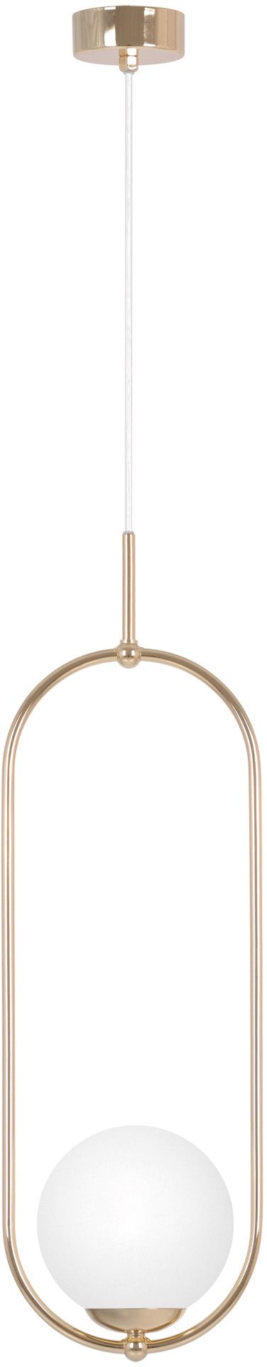 Kaja Ritus Pendelleuchte 1x10 W weiß-gold K-5391