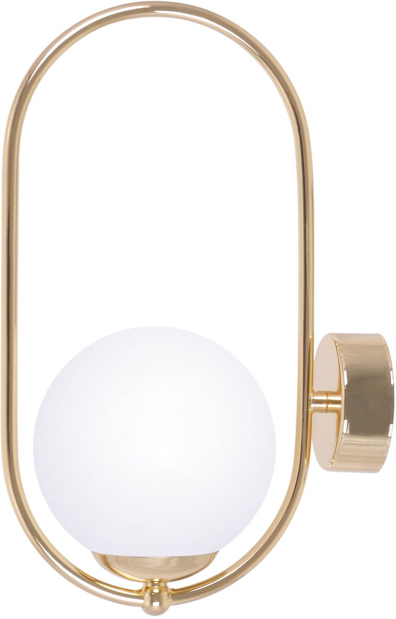 Kaja Ritus Leuchter 1x10 W weiß-gold K-5393