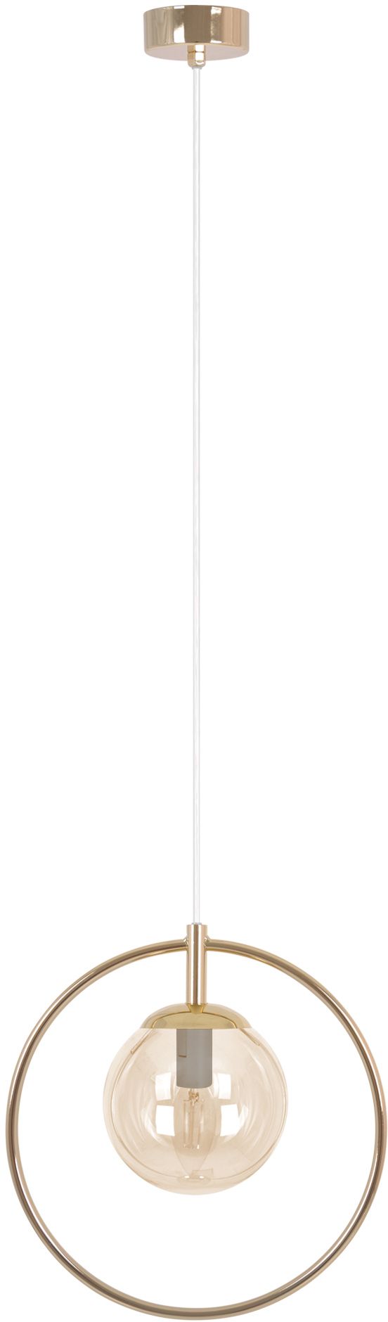 Kaja Sven Pendelleuchte 1x10 W gold-bernstein K-5395