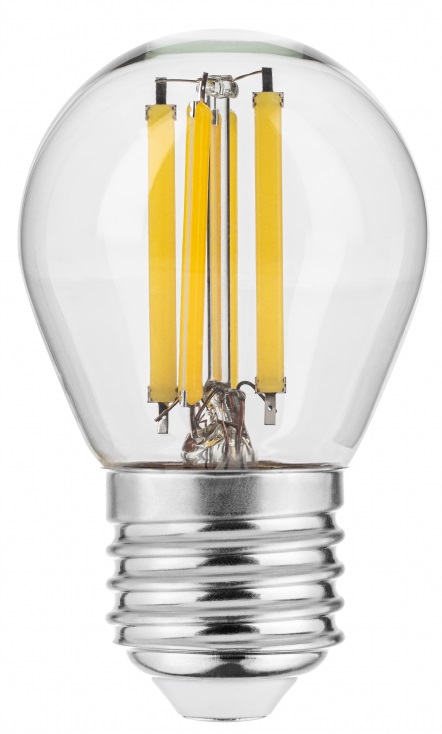 GTV LED-Glühbirne 1x5.8 W 4000 K E27 LD-G45FLE6-40