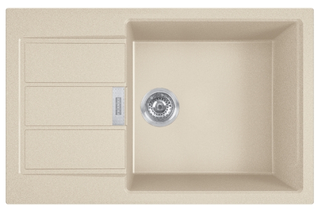 Franke Sirius Tektonit-Waschbecken 78x50 cm beige 143.0676.418