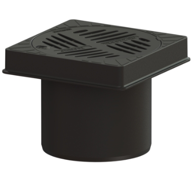 Kessel Schlitzrost-Aufsatz 25.8 cm schwarz 67985