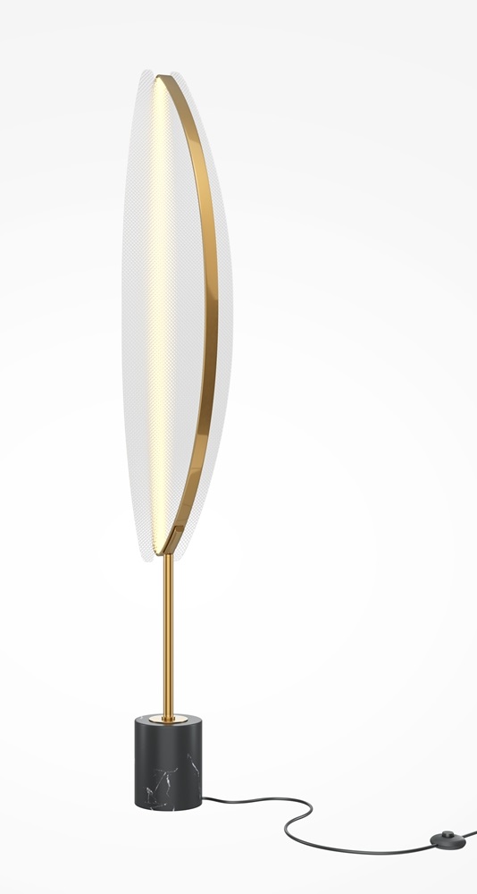 Maytoni Breeze Stehlampe 1x33 W messing MOD281FL-L33BS3K