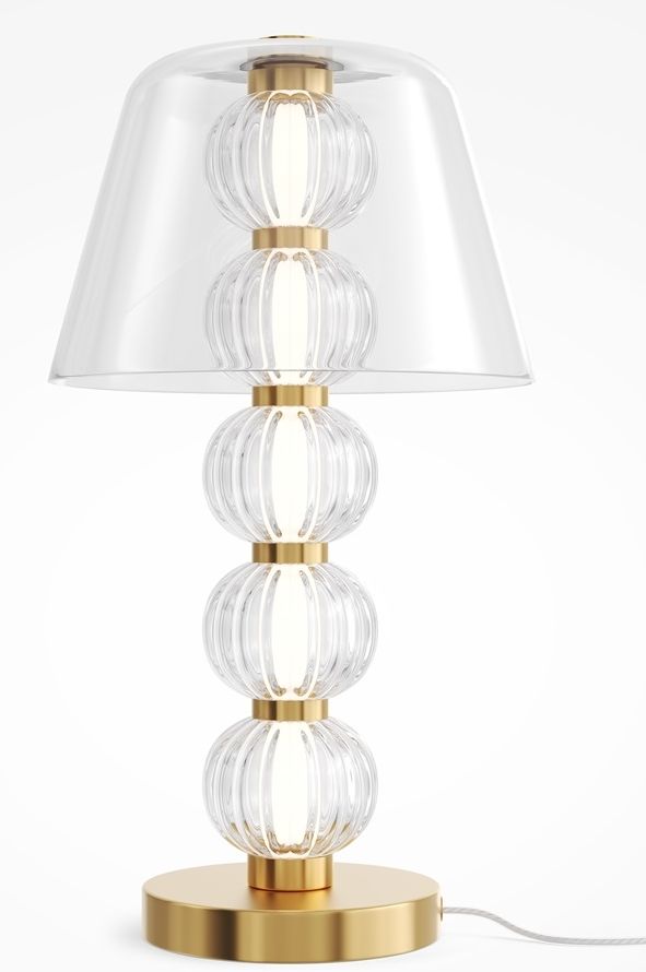 Maytoni Amulet Tischlampe 1x10 W übersichtlich-gold MOD555TL-L8G3K