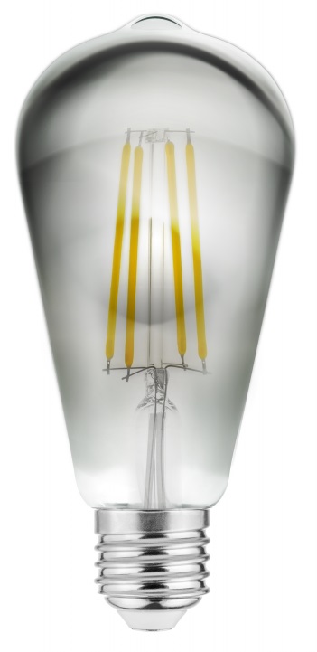 GTV LED-Glühbirne 1x6 W 2700 K E27 LD-ST64FPE6-30