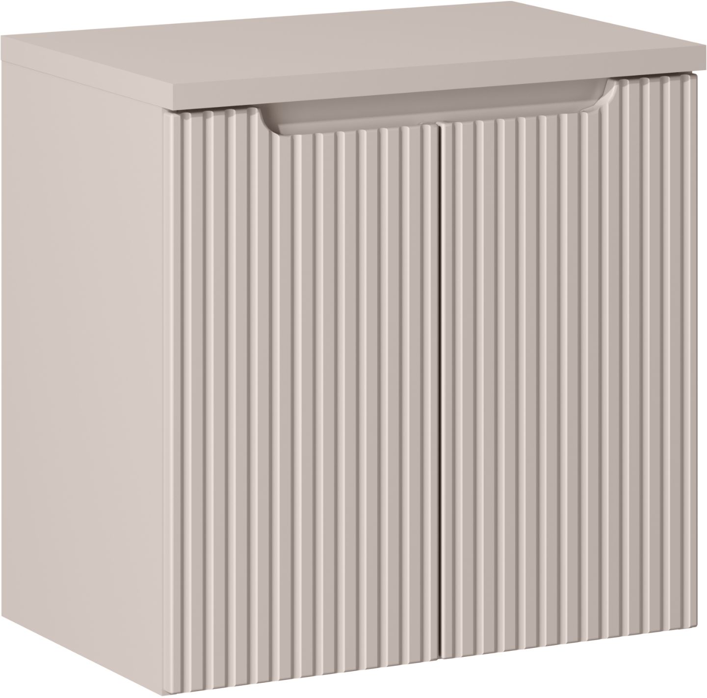 Set Kabinett Comad Nova Cashmere NOVA CASHMERE 82-60-2D, Arbeitsplatte Comad Nova Cashmere NOVA CASHMERE 89-60