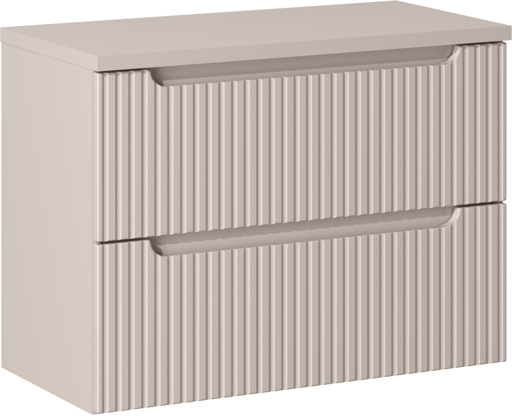 Set Kabinett Comad Nova Cashmere NOVA CASHMERE 82-80-2S, Arbeitsplatte Comad Nova Cashmere NOVA CASHMERE 89-80