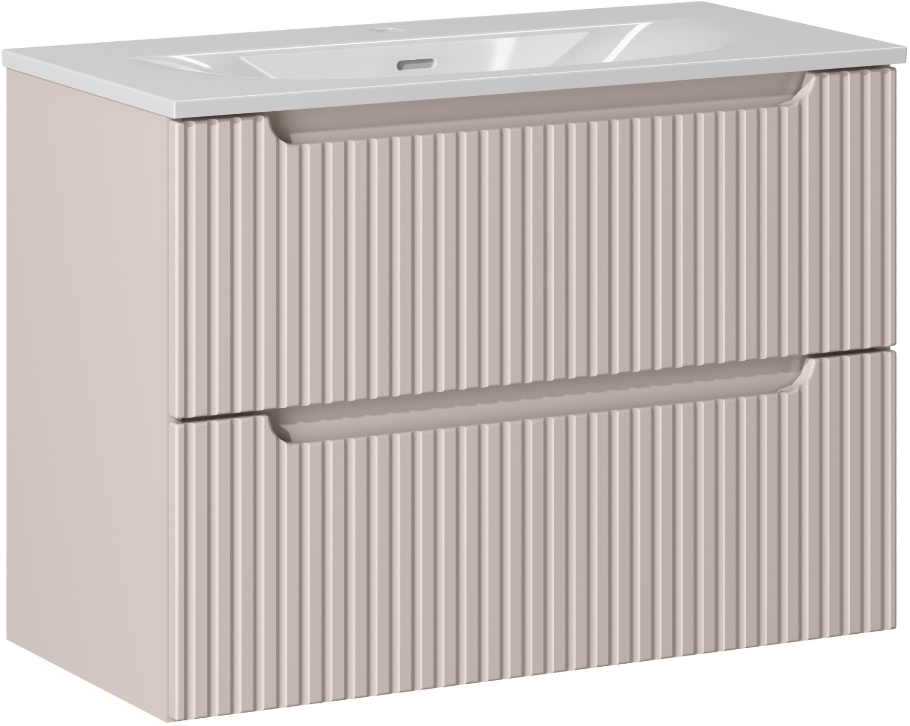 Set Kabinett Comad Nova Cashmere NOVA CASHMERE 82-80-2S, Waschbecken Comad Sky 3 SKY 3 80CM DP (E-8099-3-80)