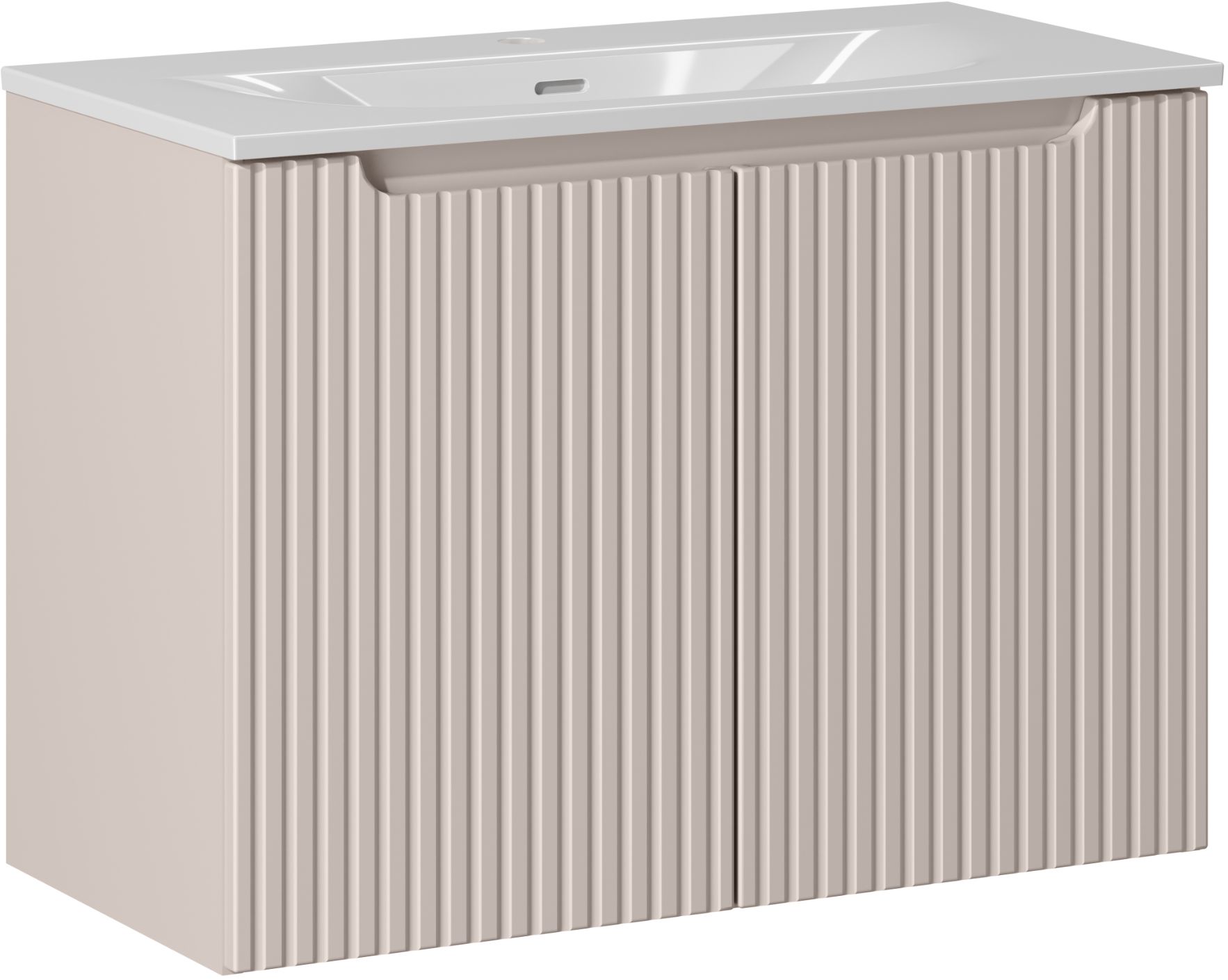 Set Kabinett Comad Nova Cashmere NOVA CASHMERE 82-80-2D, Waschbecken Comad Sky 3 SKY 3 80CM DP (E-8099-3-80)