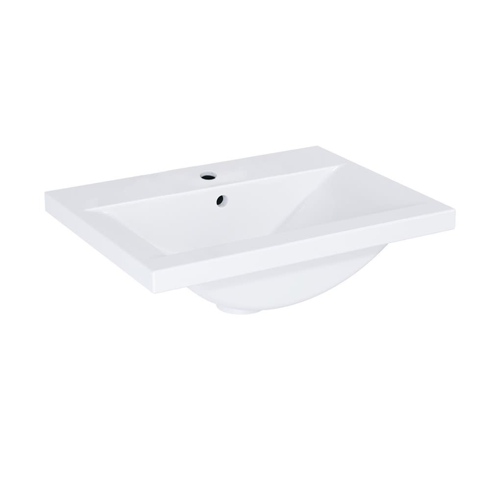 Roca Hebe Waschbecken 61.5x39.5 cm rechteckig Möbel weiß A3272A1000
