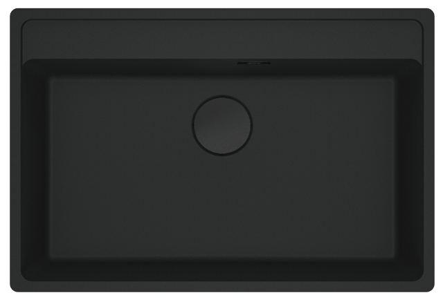 Franke Maris Granitspüle 76x51 cm schwarz 114.0693.514