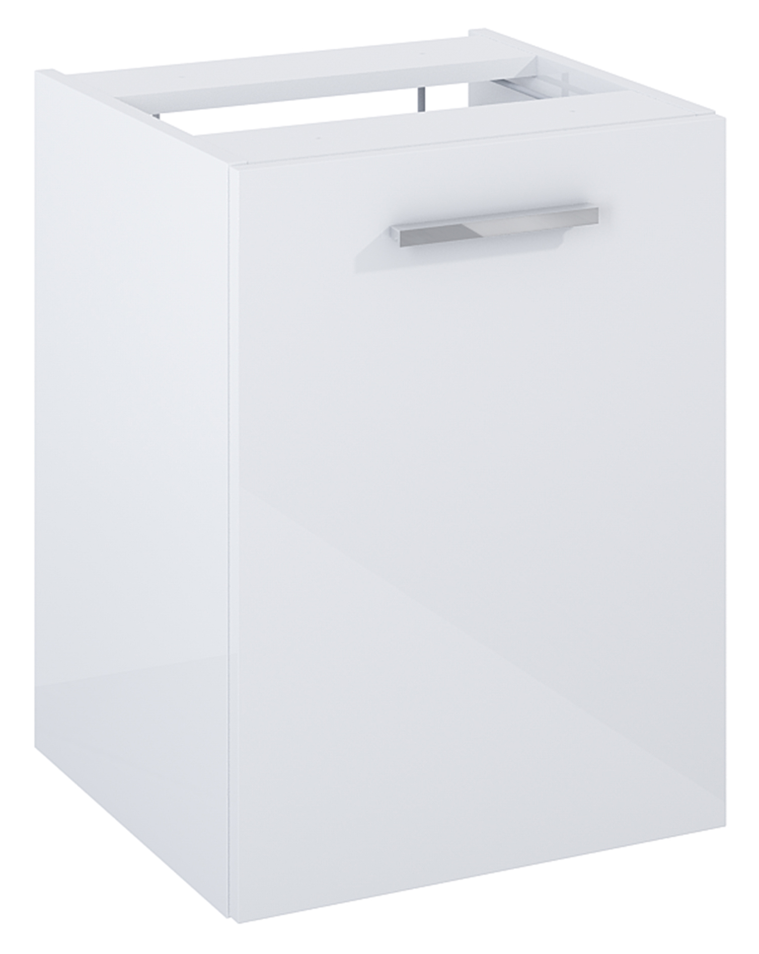 Roca Kwadro Kabinett 39.8x38.4x53 cm Seitenschrank hängend weiß A857973806