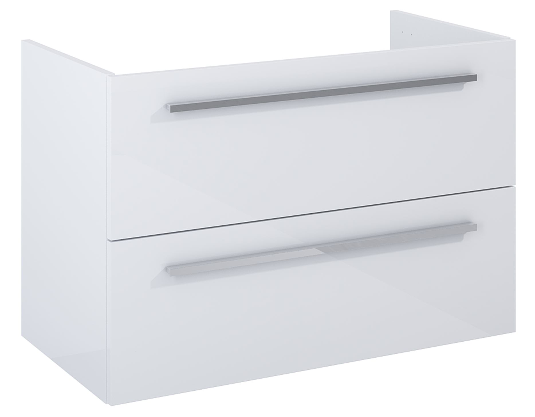 Roca Kwadro Kabinett 80x38.4x53 cm Unterschrank hängend weiß A857972806