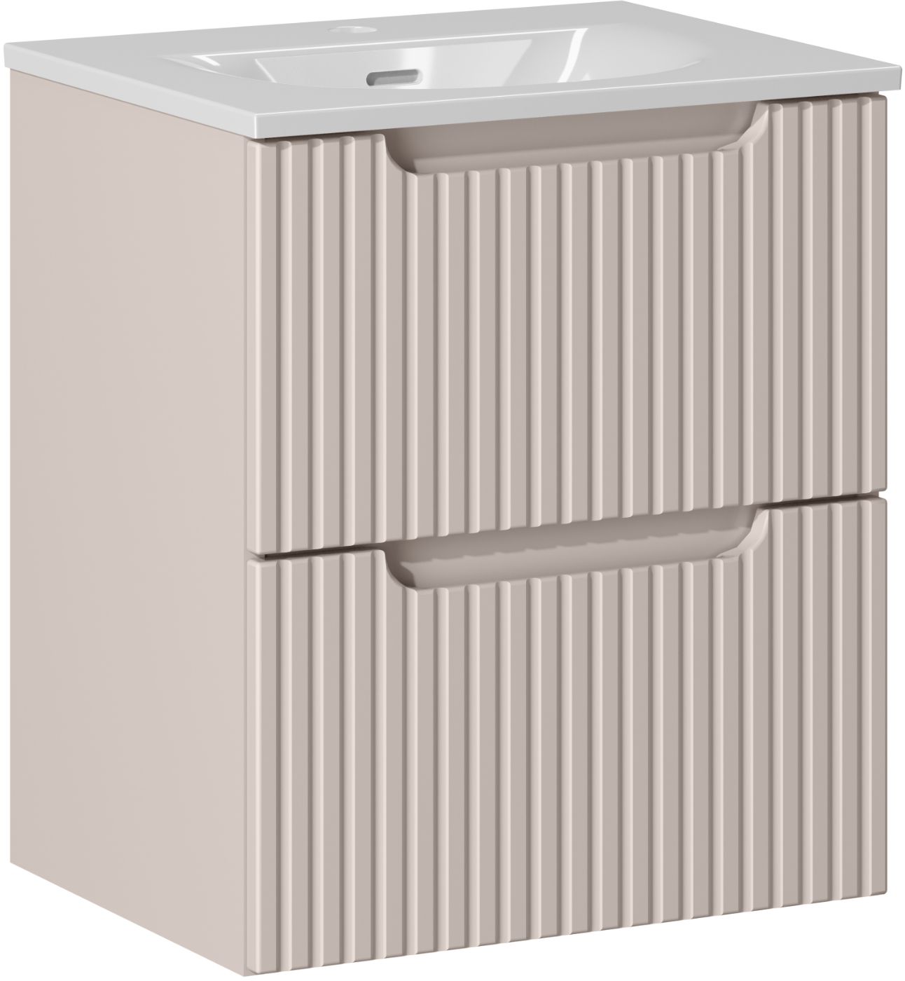 Set Kabinett Comad Nova Cashmere NOVACASHMERE 82-50-2S, Waschbecken Comad Sky 3 SKY 3 50CM DP (E-8099-3-50)