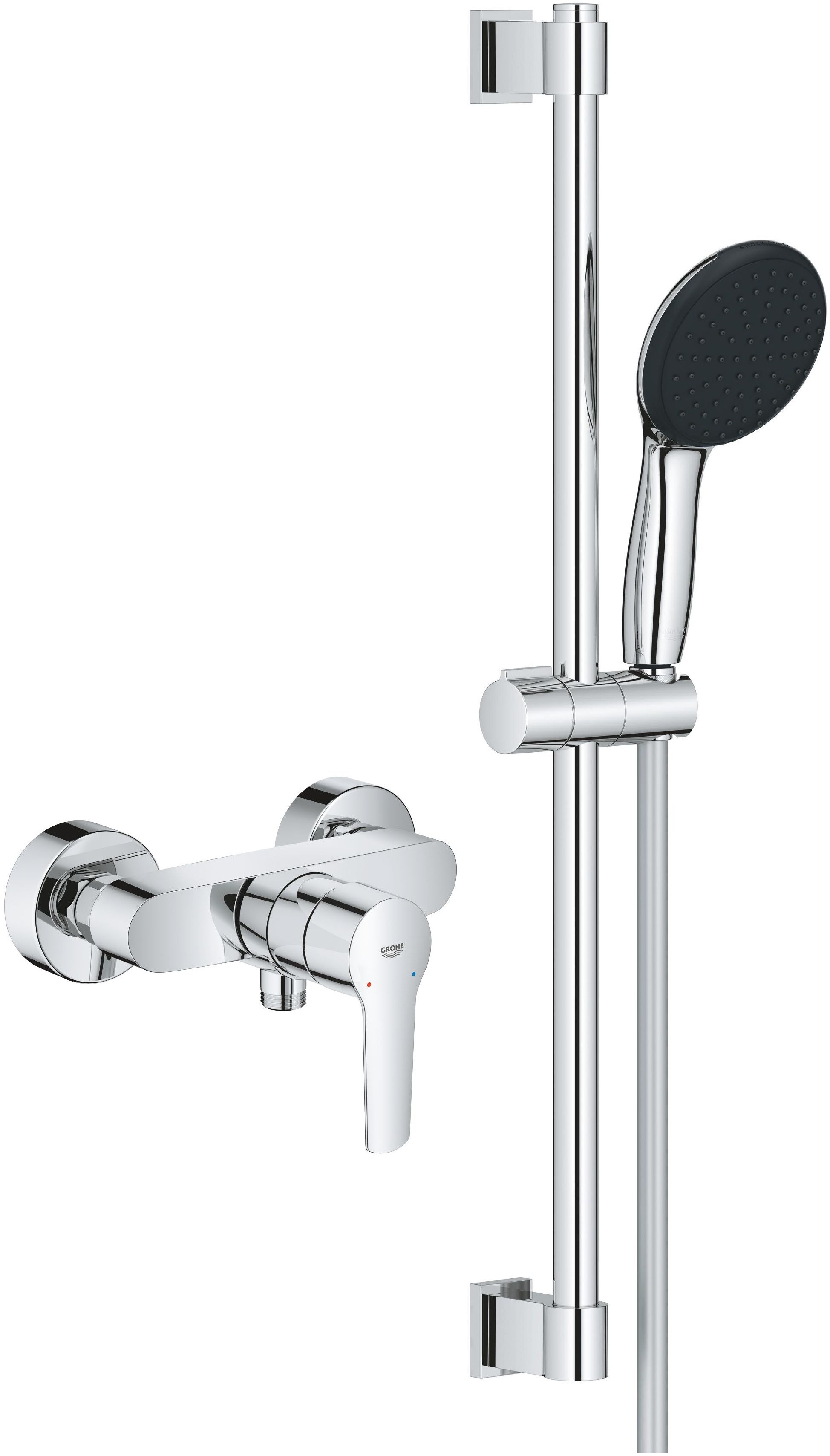 Set Duschbatterie Grohe Start 24208002, Duschset Grohe Vitalio Start 27942001