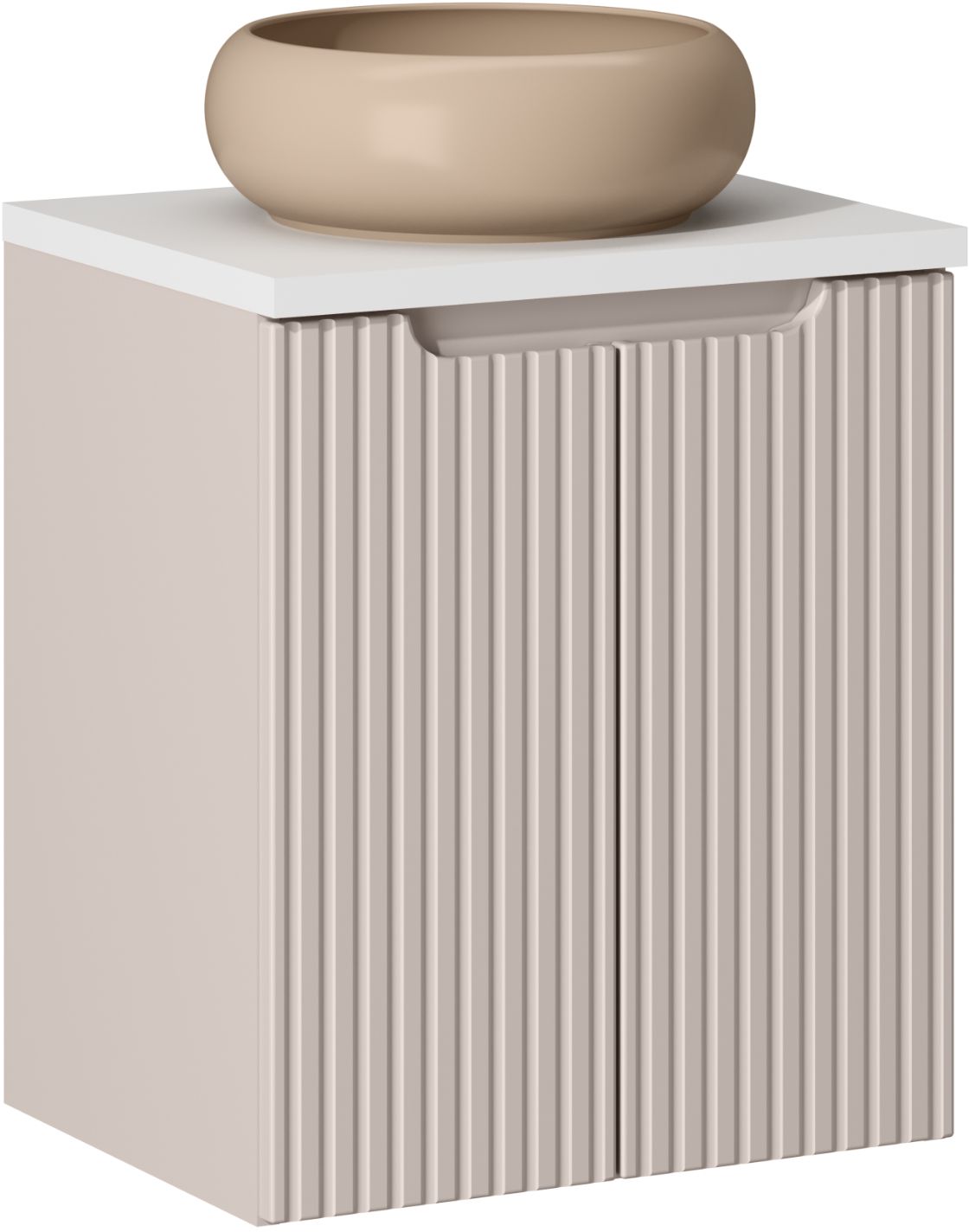 Set Kabinett Comad Nova Cashmere NOVA CASHMERE 82-50-2D, Waschbecken Comad Wiki UN-WIKI-MC, NOVA WHITE 89-50