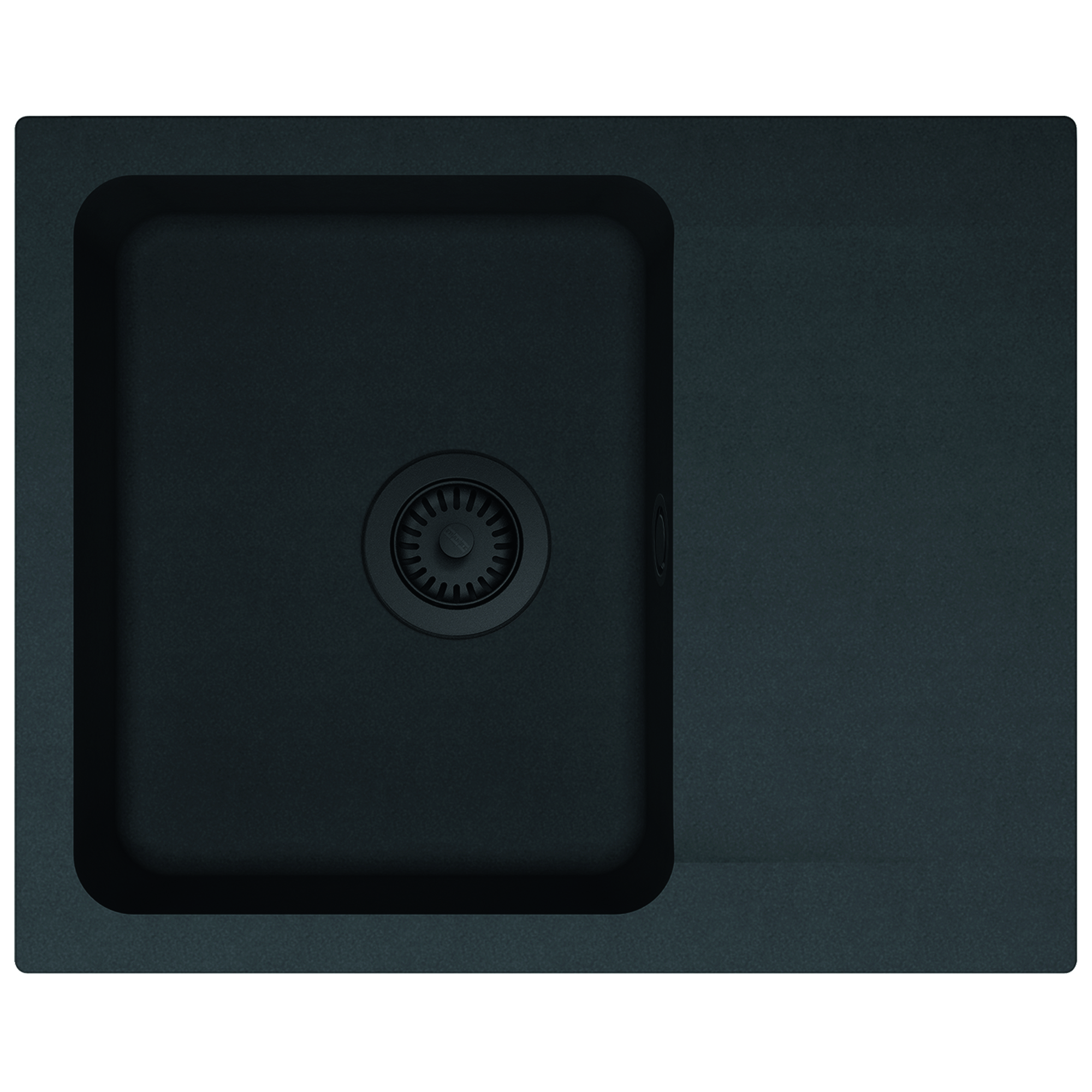 Franke Orion Tektonit-Waschbecken 62x50 cm schwarz 143.0733.331