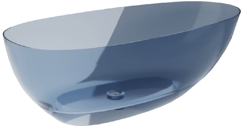 Besco Xara Freistehende Badewanne 160x75 cm oval #WAX-160-BWW